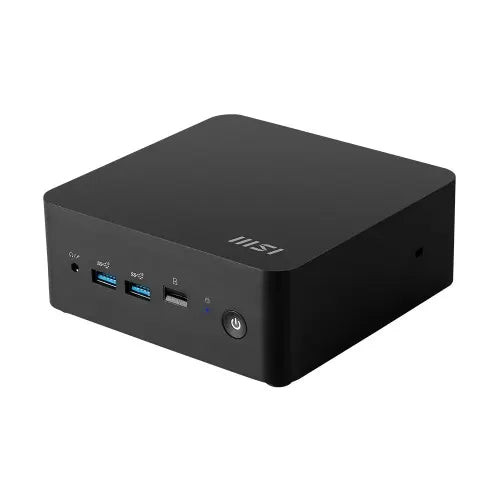 MSI Cubi NUC 1M-015BAU miniPC barebone, Black Intel Core 7-150U DDR5 2*M.2 2*HDMI 2*TBT 2*LAN Wif...