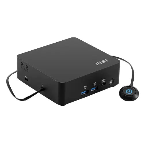 MSI Cubi NUC AI 1UMG-013BAU Mini PC Black Barebone Core Ultra 5 125H 2x Thunderbolt 4 2x HDMI 2x... - Image 4