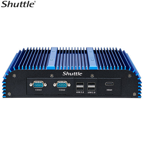 Shuttle BPCWL02 Embedded Box PC Barebone - Whiskey Lake Intel i3-8145UE, Fan-Less Robust Aluminum... - Image 2