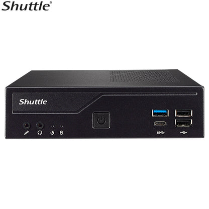Shuttle DH610 Slim Mini PC 1L Barebone - Intel 12th/13th/14th Gen , 2xDDR4, 2.5' HDD/SSD bay, 2xL...
