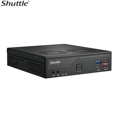 Shuttle DH770 Slim Mini PC, Intel ® 14th/13th/12th Gen LGA1700 socket, 1L, H770, 2x DDR5, 2x 2.5G...