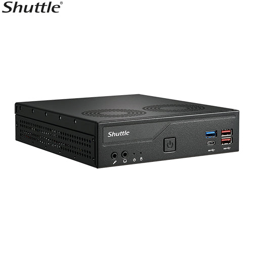 Shuttle DH770 Slim Mini PC, Intel ® 14th/13th/12th Gen LGA1700 socket, 1L, H770, 2x DDR5, 2x 2.5G...