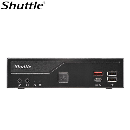 Shuttle DH810 Slim Mini PC 1.3L chassis - Intel® Core™ Ultra 200 serie ,2 x DDR5 SODIMM slots,48G...