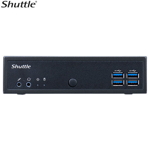 Shuttle DL30N Slim Mini PC 1L Barebone - Intel Processor N100, Fan-less, LAN, RS232/RS422/RS485,...