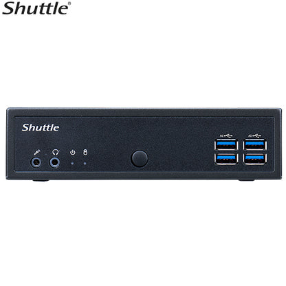 Shuttle DL30N Slim Mini PC 1L Barebone - Intel Processor N100, Fan-less, LAN, RS232/RS422/RS485,...