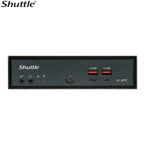 Shuttle AI XPC, Intel ® Meteor Lake Core Ultra 7 155H processor, 2x DDR5, 3x M.2 2280, 2x HDMI, 2...