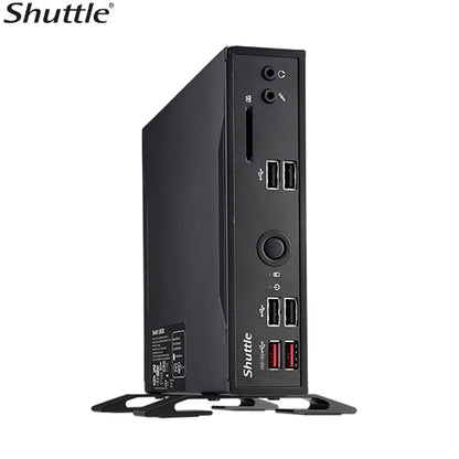 Shuttle DS20U V2 Slim Mini PC 1L Barebone - Intel Celeron 5205U, Fan-less, 2x LAN , RS232/RS422/R... - Image 2