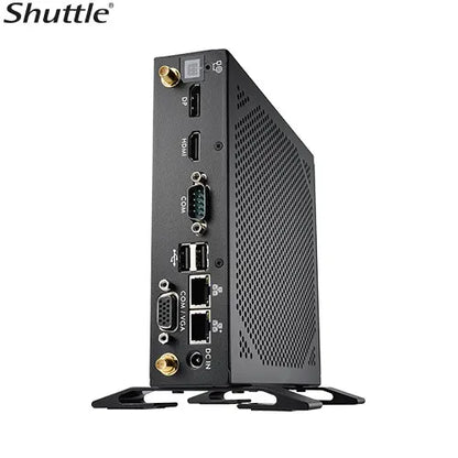 Shuttle DS50U Slim Mini PC 1.3L Barebone - Celeron 7305, 2x DDR5, 2x M.2 2280, HDMI, DP, VGA, COM... - Image 3