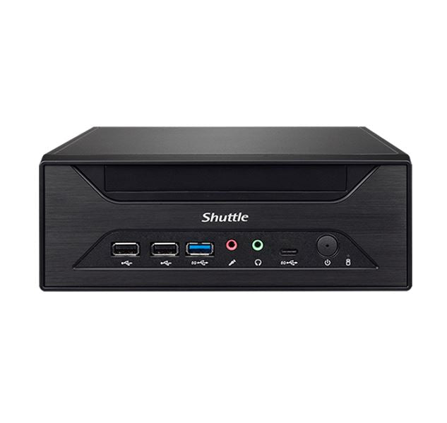 Shuttle XH610 XPC Intel 14th/13th/12th Gen LGA1700 socket, 3L, H610, 2x LAN, 2x COM, HDMI, DP, VG...