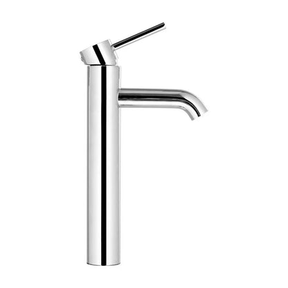 Cefito Bathroom Basin Mixer Tap Round Tall Faucet Vanity Laundry Chrome - Image 5