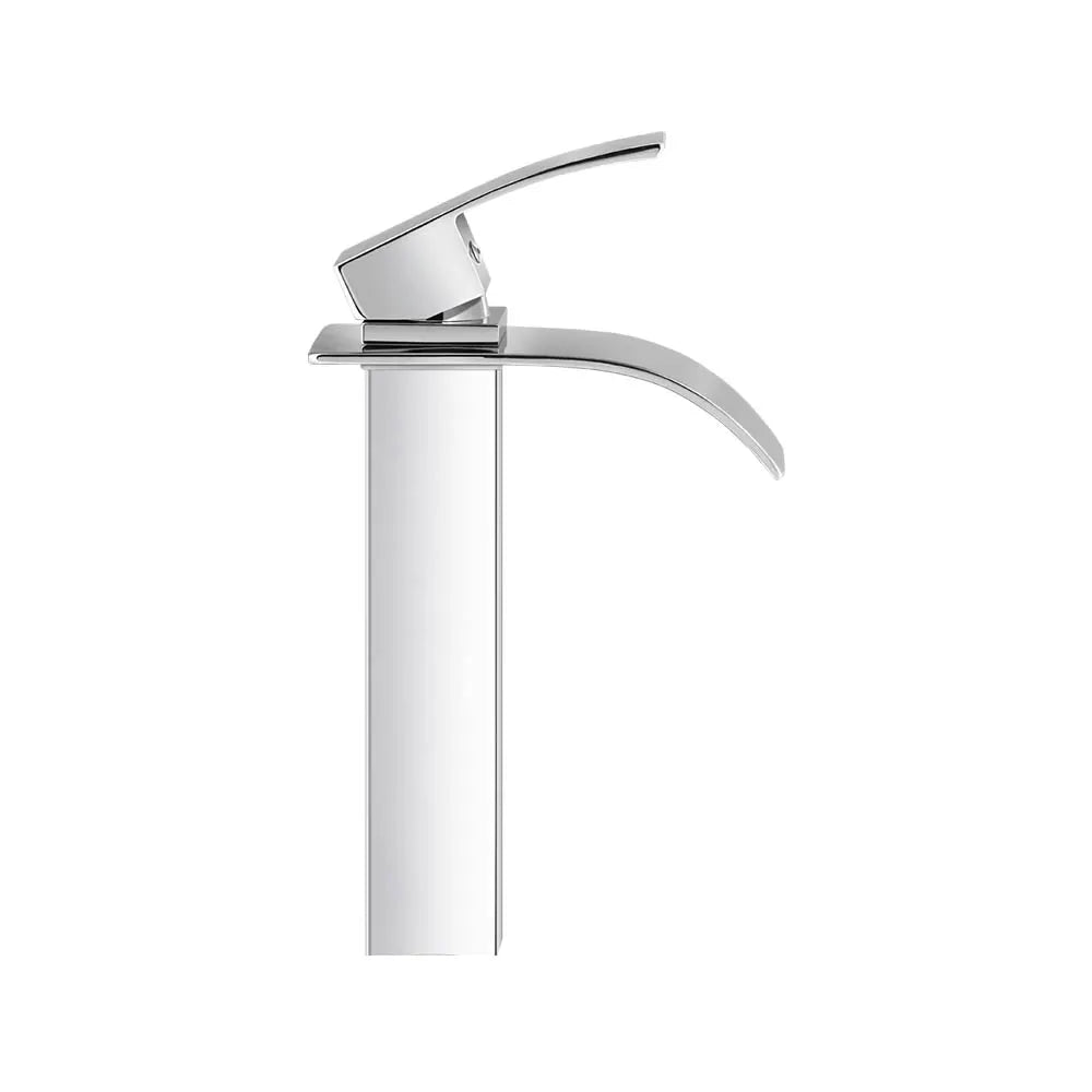 Cefito Bathroom Basin Mixer Tap Thin Tall Faucet Vanity Laundry Black - Image 3