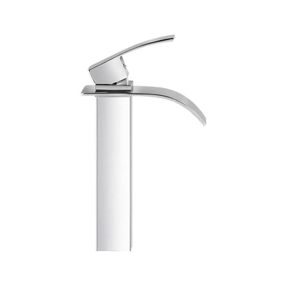 Cefito Bathroom Basin Mixer Tap Thin Tall Faucet Vanity Laundry Black - Image 3