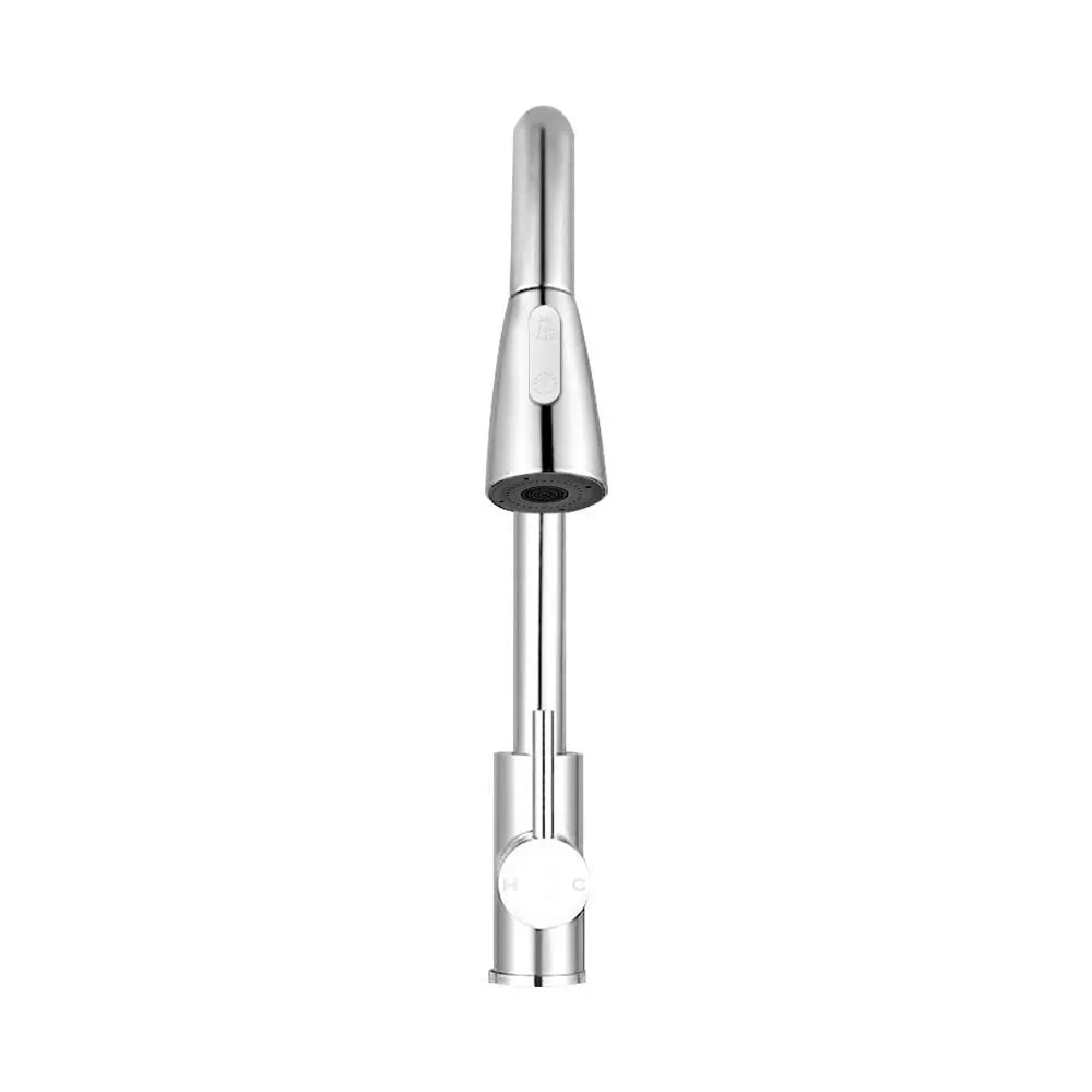 Cefito Kitchen Mixer Tap Pull Out 2 Mode Sink Faucet Basin Laundry Chrome - Image 3