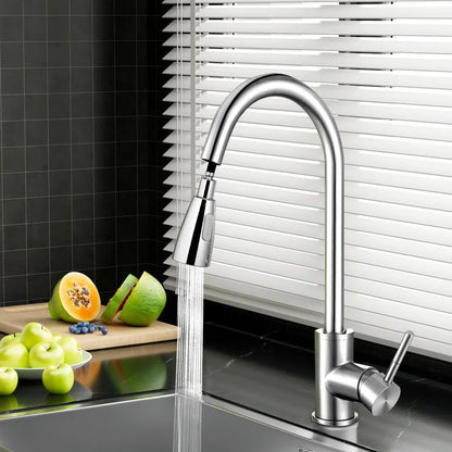 Cefito Kitchen Mixer Tap Pull Out 2 Mode Sink Faucet Basin Laundry Chrome - Image 8
