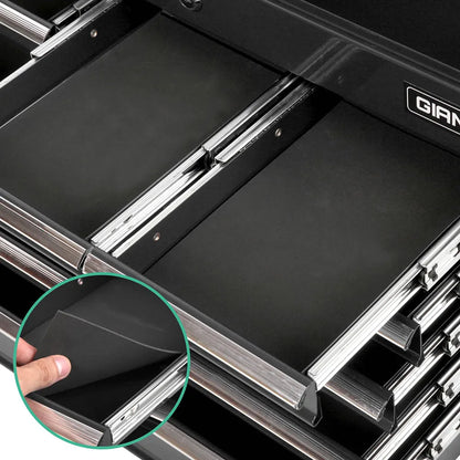 Giantz 9 Drawer Tool Box Cabinet Chest Toolbox Storage Garage Organiser Black - Image 7