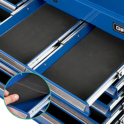 Giantz 9 Drawer Tool Box Cabinet Chest Toolbox Storage Garage Organiser Blue - Image 7