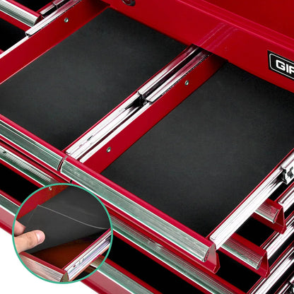Giantz 9 Drawer Tool Box Cabinet Chest Toolbox Storage Garage Organiser Red - Image 7