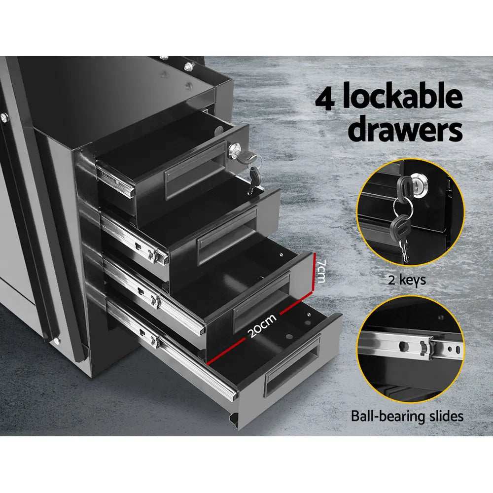 Giantz Welding Trolley Cart 4 Drawer MIG TIG ARC Welder Plasma Cutter - Image 6