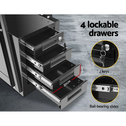 Giantz Welding Trolley Cart 4 Drawer MIG TIG ARC Welder Plasma Cutter - Image 6