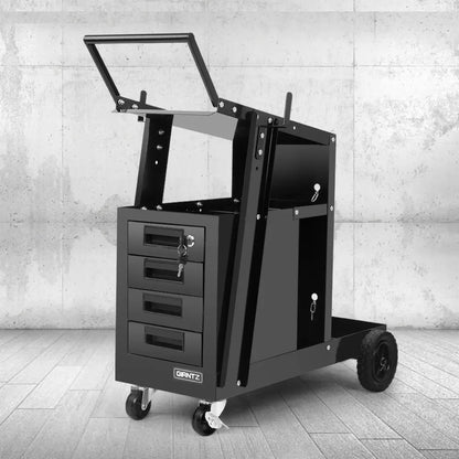 Giantz Welding Trolley Cart 4 Drawer MIG TIG ARC Welder Plasma Cutter - Image 7
