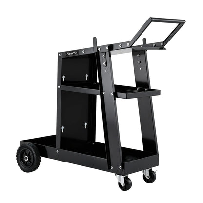 Giantz Welding Trolley Cart Welder MIG TIG ARC MMA Welder Plasma Cutter Storage - Image 4