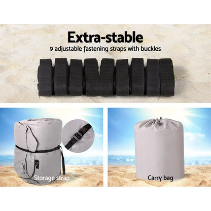 Seamanship 14- 16ft Boat Cover Trailerable Marine Grade 600D - Image 6