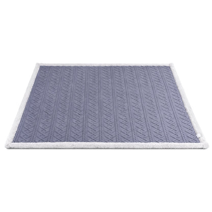 Giselle 152x203cm Throw Blanket Double-Sided Fleece Lightweight For Sofa Couch Bed Queen - Image 2