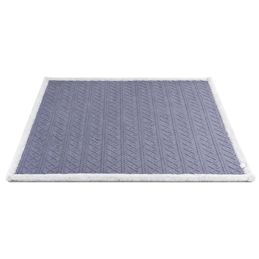 Giselle 152x203cm Throw Blanket Double-Sided Fleece Lightweight For Sofa Couch Bed Queen - Image 2