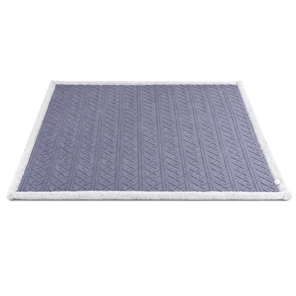 Giselle 203x230cm Throw Blanket Double-Sided Fleece Lightweight For Sofa Couch Bed - Image 2