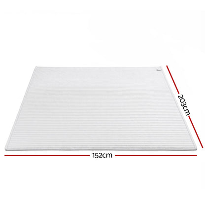 Giselle 152x203cm Throw Blanket Queen Fleece Lightweight Cozy Sofa Couch Bed Throw - Image 3