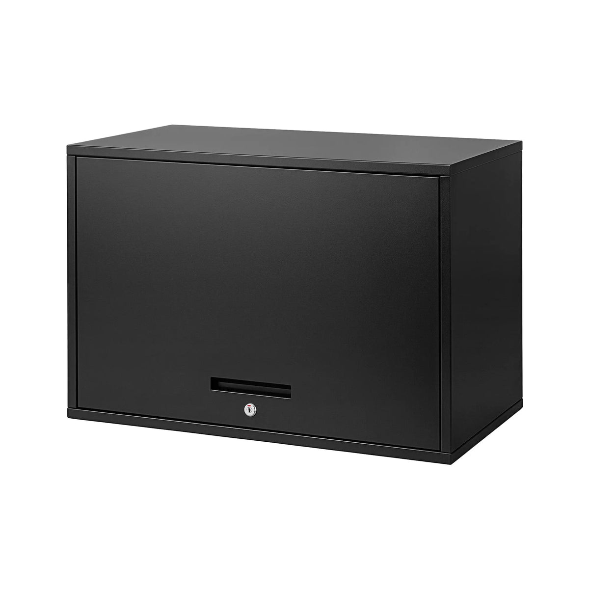 Giantz Wall Mount Steel Tool Cabinet Garage Storage Box Lockable Overhead Shelf Black - Image 8