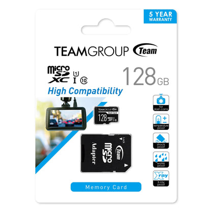 Team Group Dash Micro 128GB SDXC UHS-I U3 V30 A1 Memory Card - Digital Flash Memory - Image 2