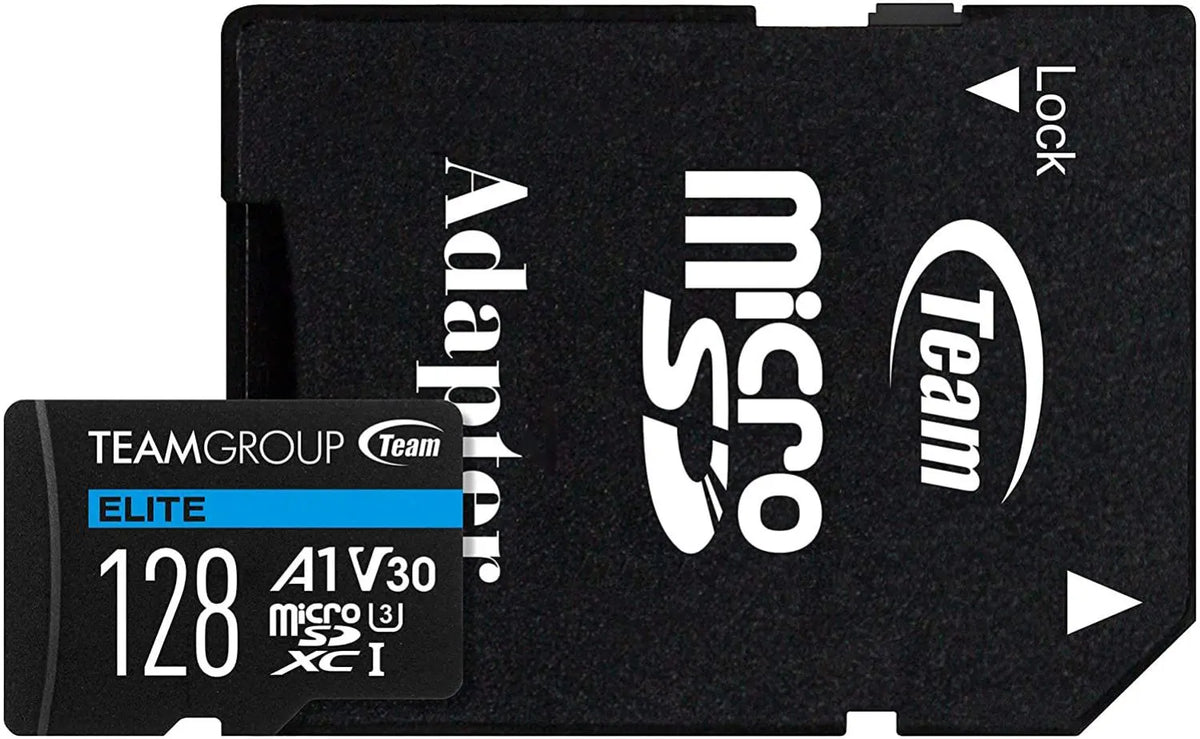 Team Group Elite 128GB Micro SDXC UHS-I U3 V30 A1 Memory Card - Digital Flash Memory - Image 3