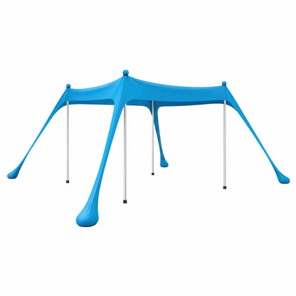Weisshorn Beach Tent Sun Shelter UPF 50+ Shade 3x3m for 8 Person Outdoor - Image 2