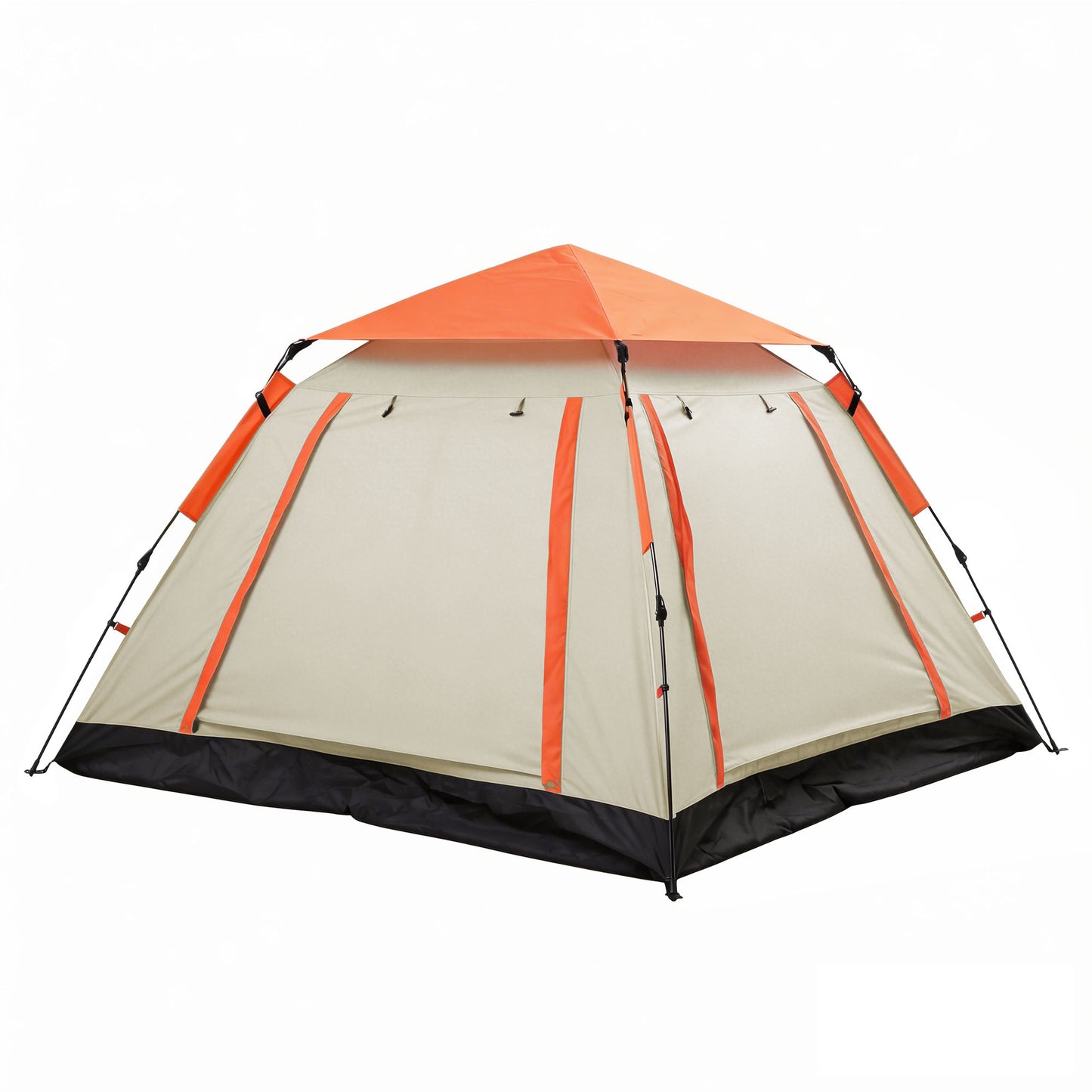 Weisshorn Pop Up Camping Tent 3-4 Person Automatic Tent Instant Setup Waterproof - Image 3