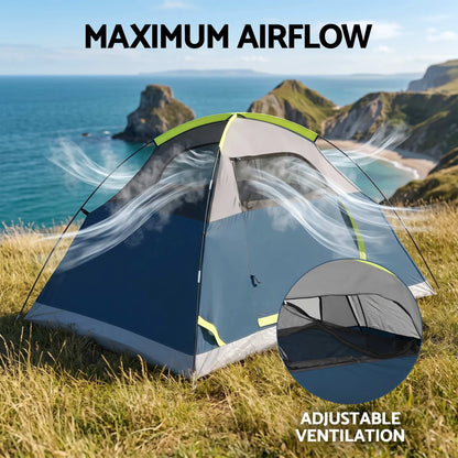 Weisshorn 2 Person Camping Dome Tent Lightweight Waterproof Outdoor Hiking - Image 4