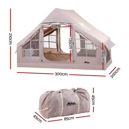 Weisshorn Camping Tent Inflatable Beach Tent 6 Person 300CM - Image 2