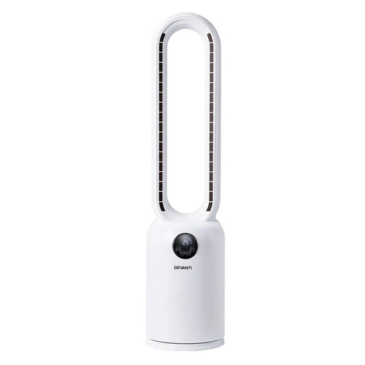 Devanti 2in1 Bladeless Fan Air Purification W/ Remote 88cm - Image 3