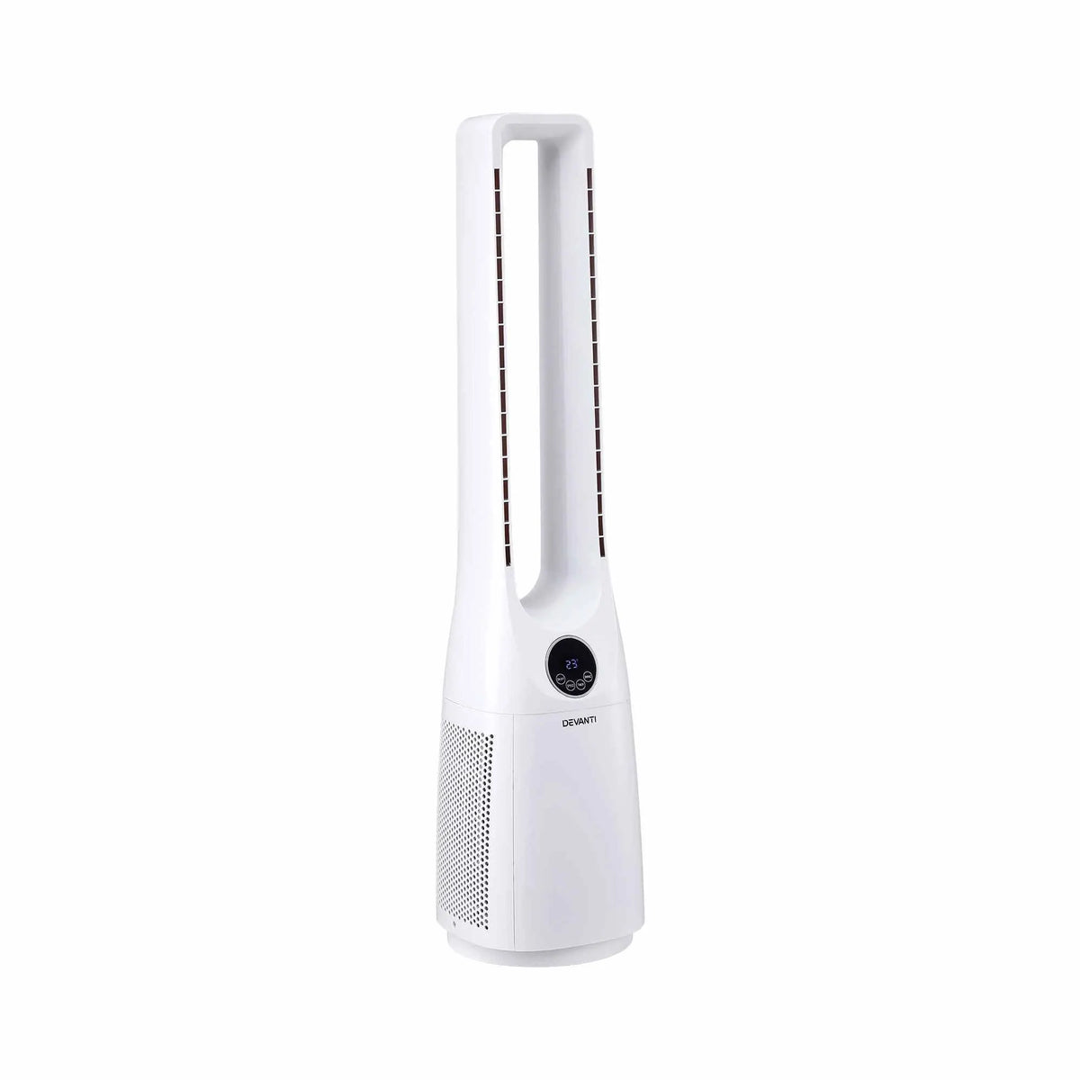 Devanti Bladeless Tower Fan 100cm 2-in-1 Cooling Airflow Purifying Remote - Image 3