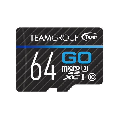 Team Group GO 64GB Micro SDXC UHS-I U3 V30 Memory Card - Digital Flash Memory - Image 2