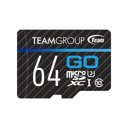 Team Group GO 64GB Micro SDXC UHS-I U3 V30 Memory Card - Digital Flash Memory - Image 2