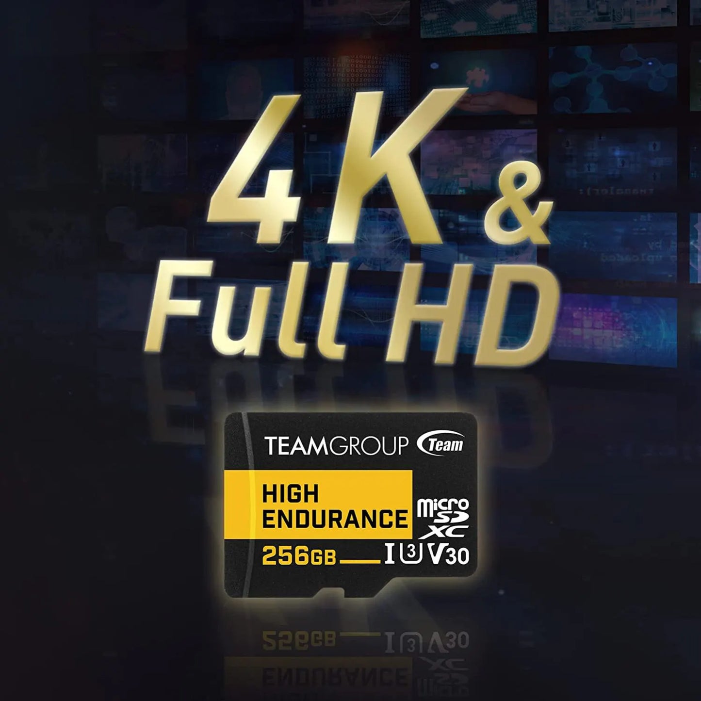 Team Group High Endurance 64GB Micro SDXC UHS-I U3 V30 Memory Card - Digital Flash Memory - Image 4