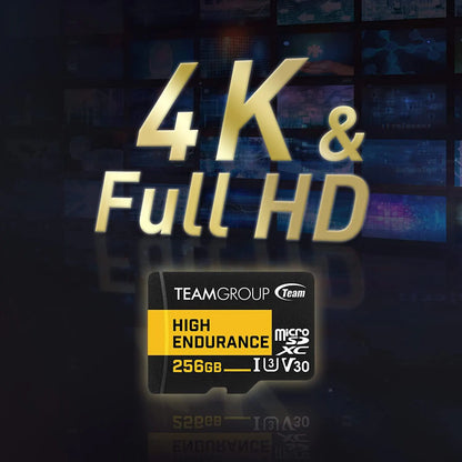 Team Group High Endurance 64GB Micro SDXC UHS-I U3 V30 Memory Card - Digital Flash Memory - Image 4