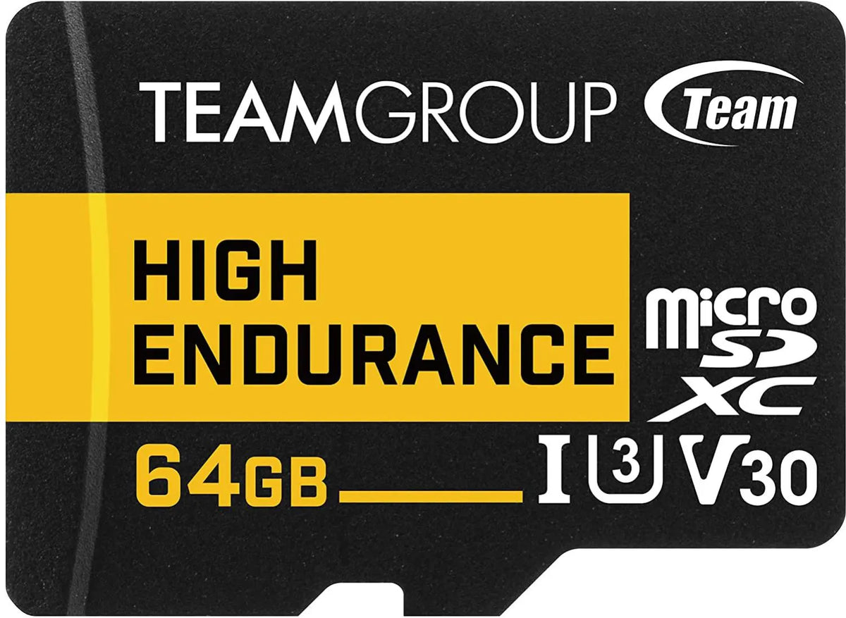 Team Group High Endurance 64GB Micro SDXC UHS-I U3 V30 Memory Card - Digital Flash Memory - Image 8