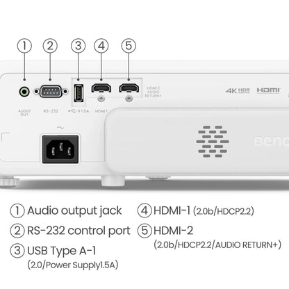 BenQ TK710STi 4K UHD Gaming Projector - Home Theatre Projectors - Image 5