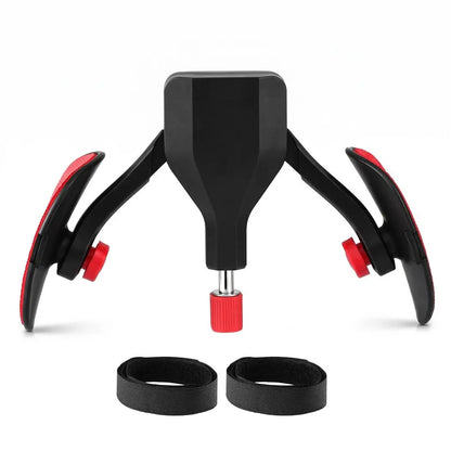 Everfit Pelvic Floor Exerciser Inner Thigh Kegel Trainer 35KG 360 Adjustable Men Women Black & Red - Image 3