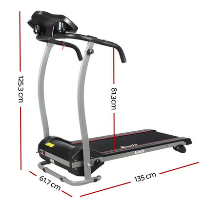 Everfit Treadmill Electric Home Gym Fitness Exercise Machine Foldable 360mm - Image 2