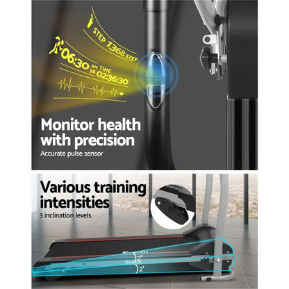 Everfit Treadmill Electric Home Gym Fitness Exercise Machine Foldable 360mm - Image 5