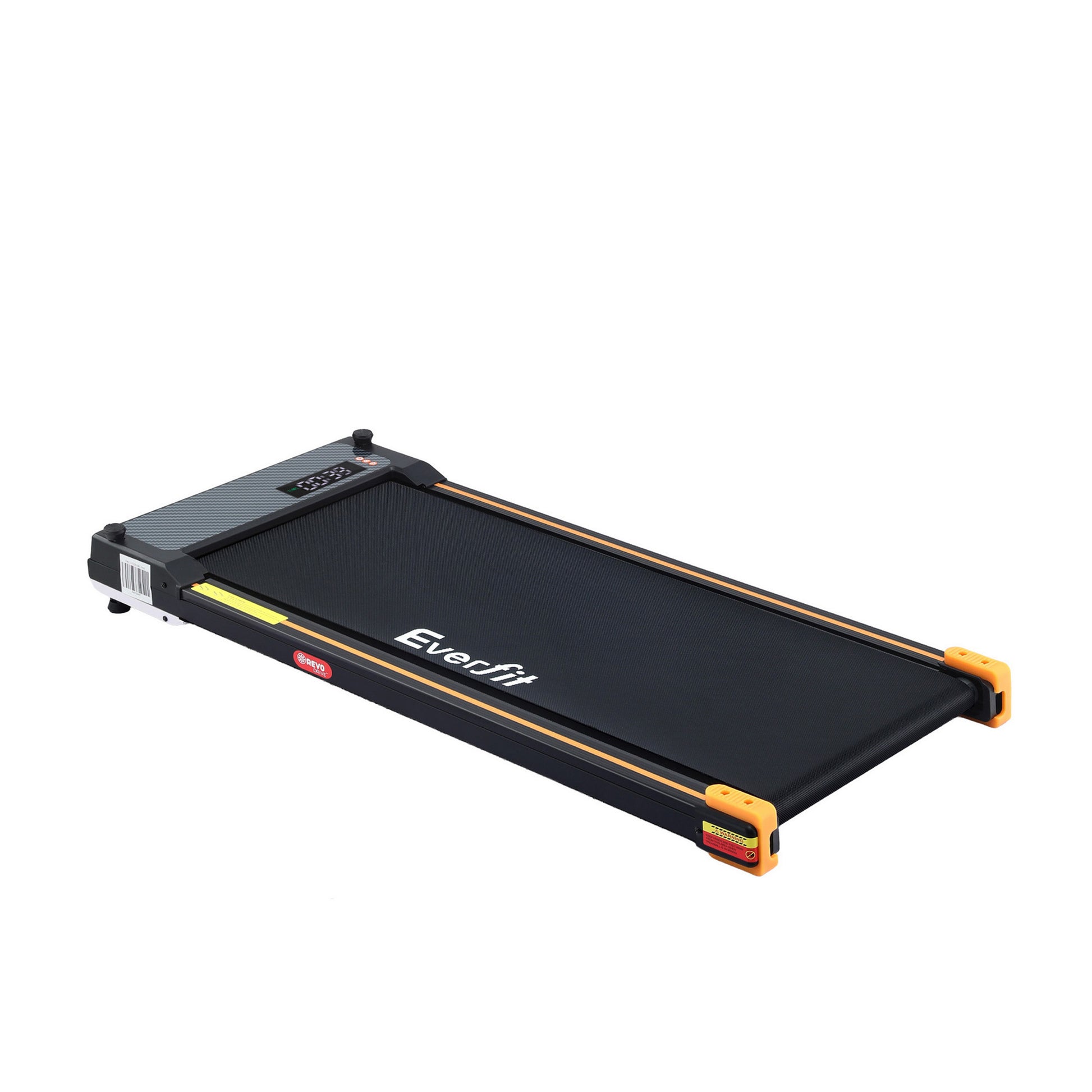 Everfit 2 Side Walking Pad Treadmill with Massage Function Fitness 380mm Black - Image 2