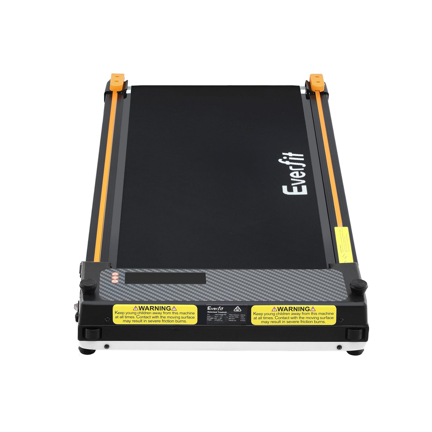 Everfit 2 Side Walking Pad Treadmill with Massage Function Fitness 380mm Black - Image 4